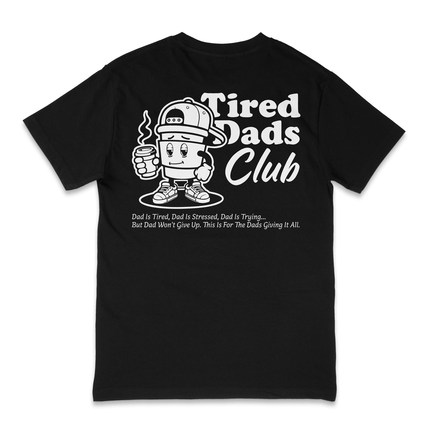 Tired Dads Club - Black/White