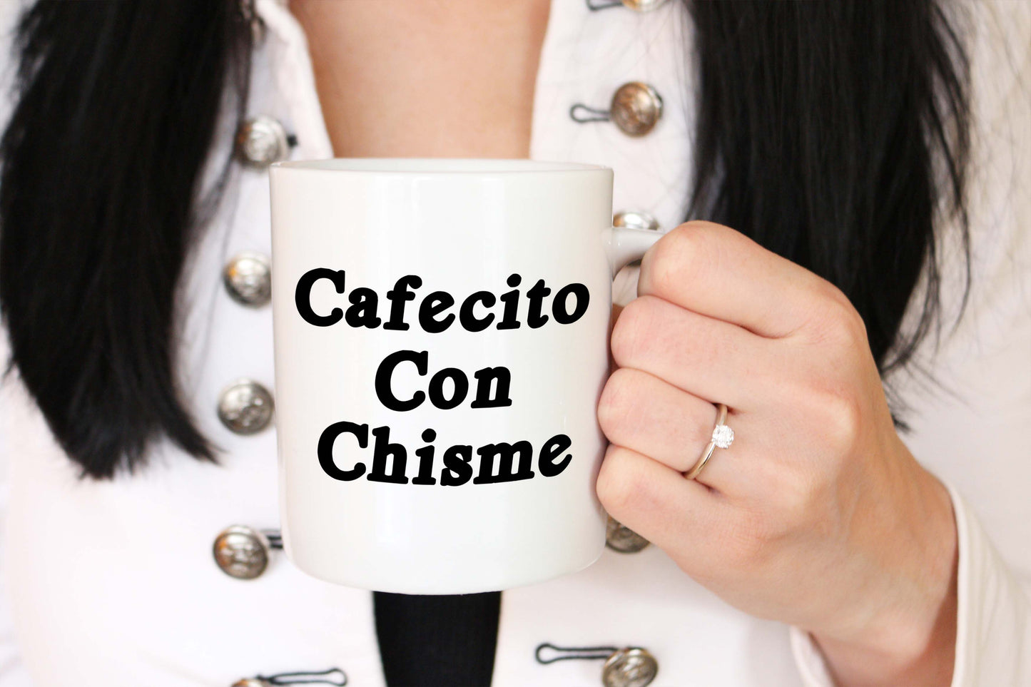 Cafecito Con Chisme Mug