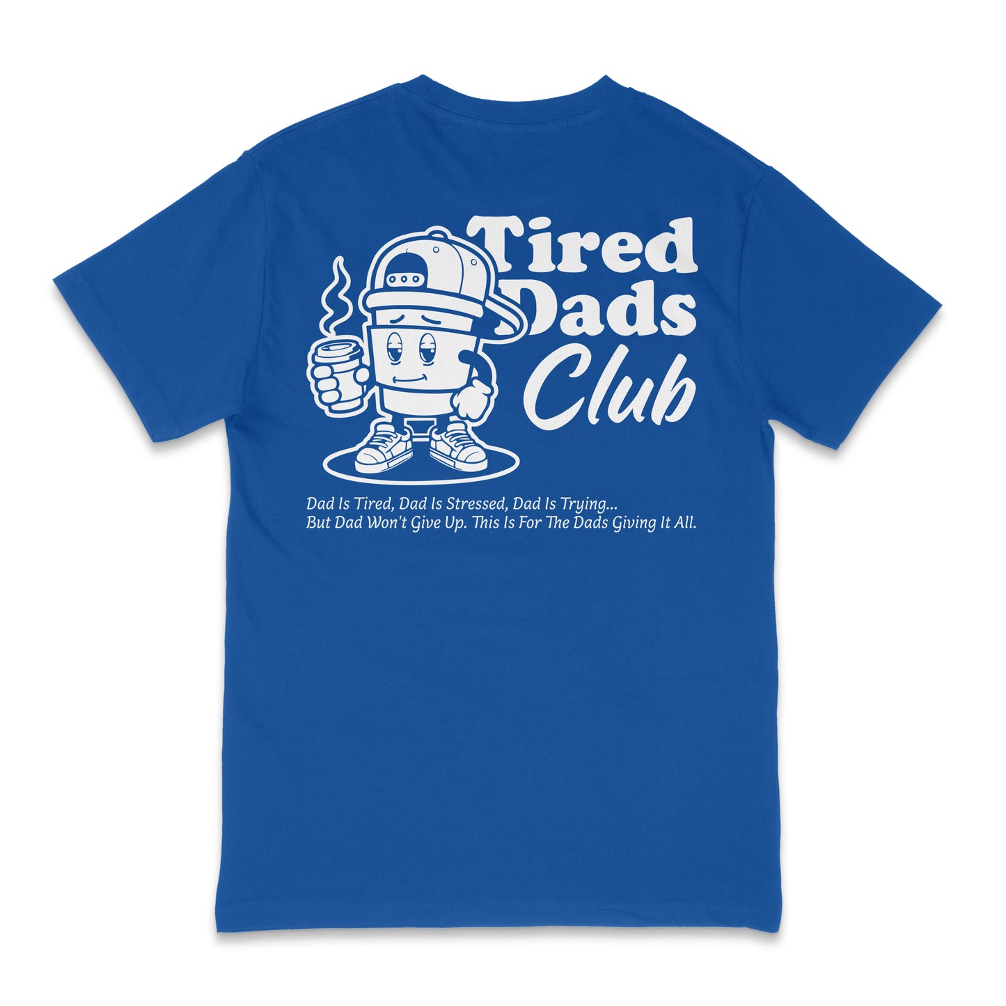 Tired Dads Club - Blue/White