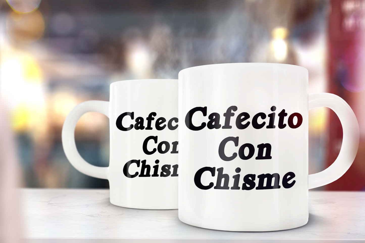Cafecito Con Chisme Mug